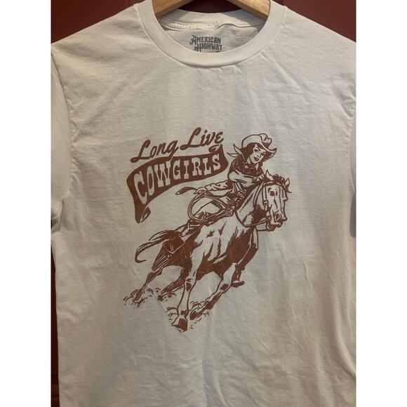 American Highway "Long Live Cowgirls" T - Picture 2 of 4